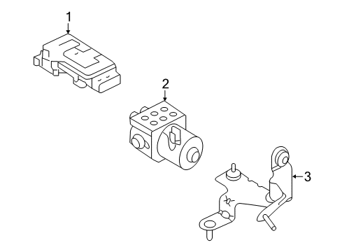 2008 Ford E-350 Super Duty Anti-Lock Brakes Diagram