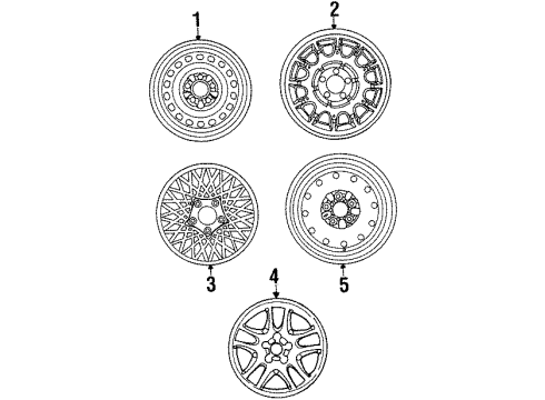 1998 Ford Crown Victoria Wheels Diagram