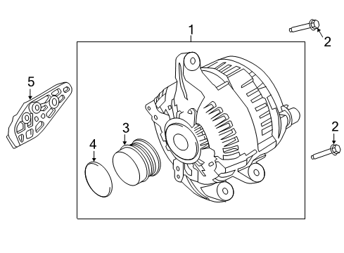 2016 Lincoln MKC Alternator Diagram