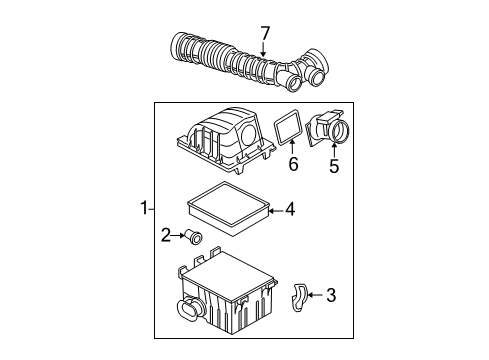2005 Ford Ranger Air Intake Diagram