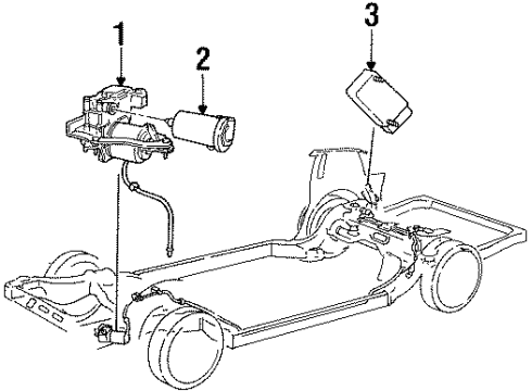 1999 Mercury Grand Marquis Ride Control Diagram