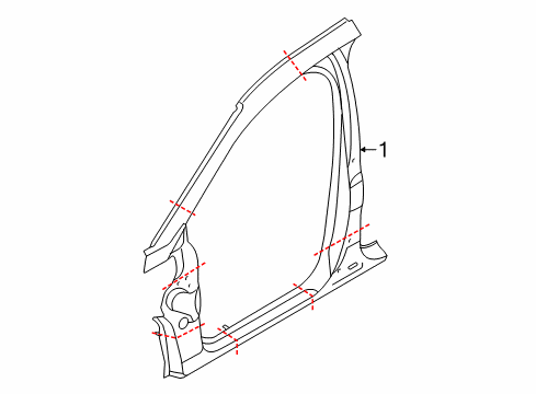 2016 Lincoln MKC Aperture Panel Diagram