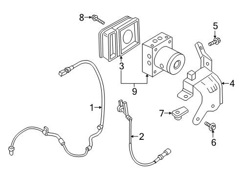 2014 Ford Expedition Anti-Lock Brakes Diagram