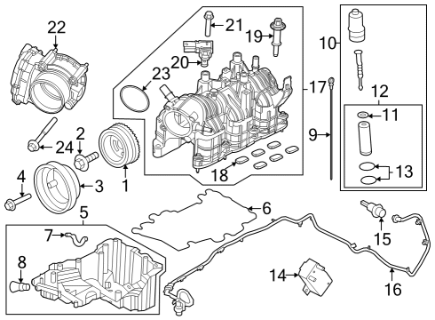 2023 Ford Bronco Intake Manifold Diagram