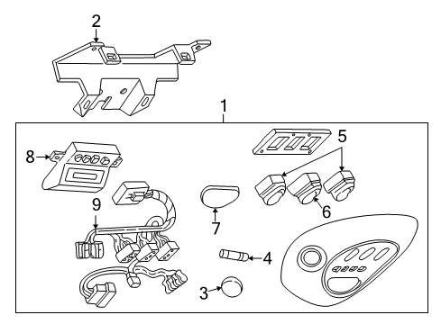 2000 Ford Expedition Overhead Console Diagram