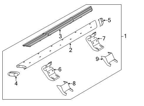 2014 Ford F-150 Running Board Diagram 23 - Thumbnail