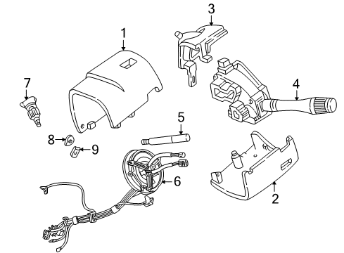2003 Ford Crown Victoria Trunk Diagram
