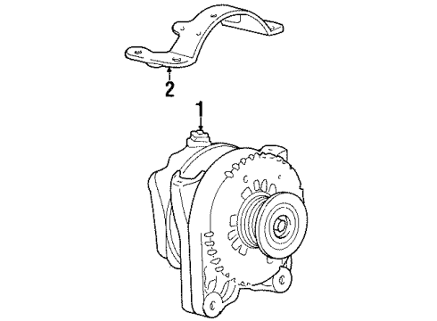 1997 Ford Mustang Alternator Diagram
