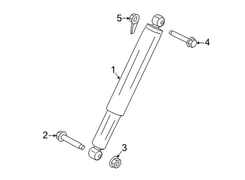 2022 Ford F-150 Shocks & Components - Rear Diagram