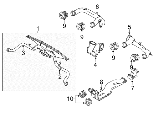 2013 Ford F-150 Ducts Diagram