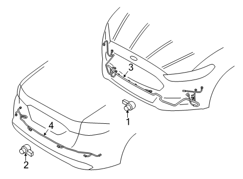 2014 Ford Fusion Electrical Components Diagram
