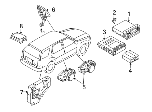 2003 Ford Escape Sound System Diagram