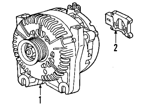 2005 Mercury Mountaineer Alternator Diagram