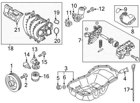 Gasket Diagram for -99564-1400