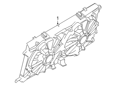 2022 Ford F-150 Cooling System, Radiator, Water Pump, Cooling Fan Diagram 1 - Thumbnail