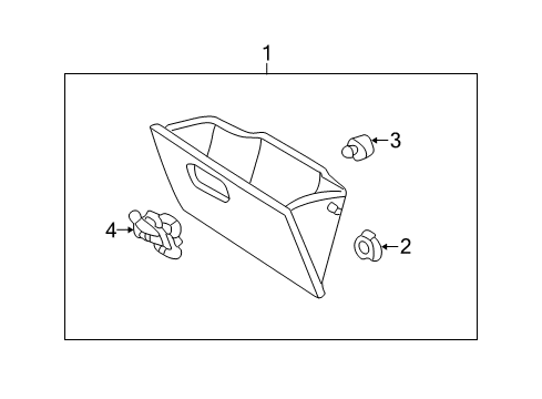 2006 Mercury Mariner Glove Box Diagram