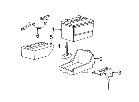2003 Ford Taurus Battery Diagram