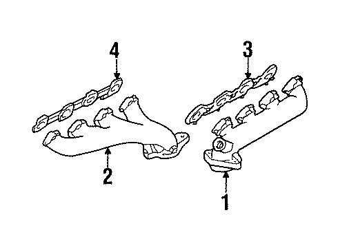 1998 Lincoln Town Car Exhaust Manifold Diagram