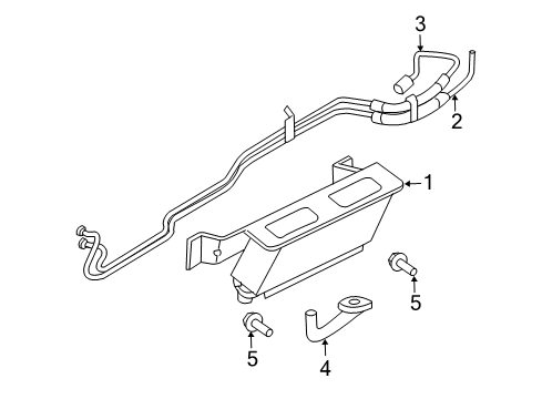 2005 Lincoln Navigator Trans Oil Cooler Diagram