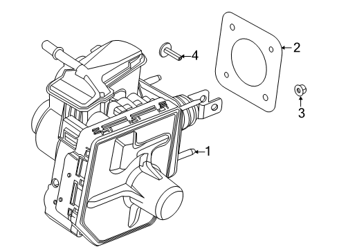2022 Ford Police Interceptor Utility Dash Panel Components Diagram