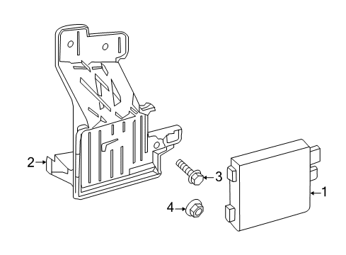 2016 Lincoln MKC Electrical Components Diagram