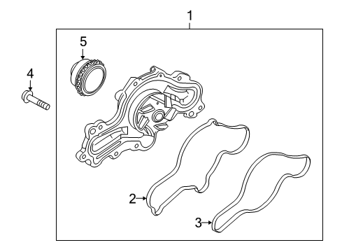 2011 Lincoln MKT Water Pump Diagram 2 - Thumbnail