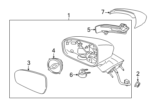 2014 Ford Fusion Mirrors, Electrical Diagram 2 - Thumbnail