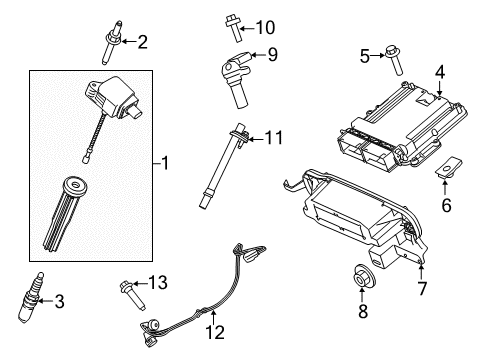 2015 Ford F-150 Ignition System Diagram 1 - Thumbnail