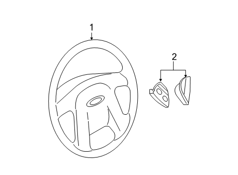 2011 Mercury Mariner Steering Column & Wheel, Steering Gear & Linkage Diagram 10 - Thumbnail