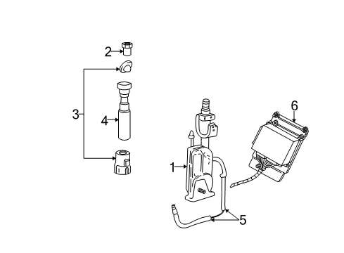 2003 Ford Taurus Antenna & Radio Diagram
