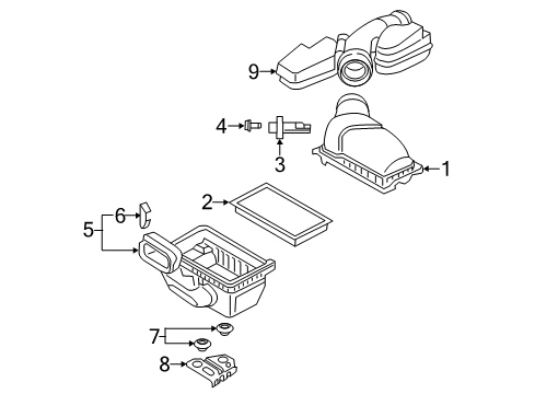 2015 Ford Police Interceptor Sedan Air Intake Diagram