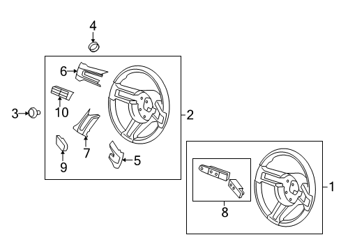 2010 Ford Mustang Clutch Switch Diagram for XW4Z-11A152-AB