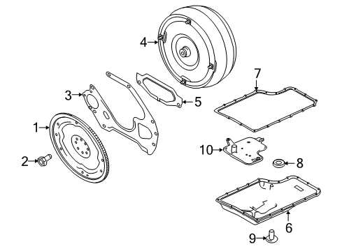 2014 Ford F-250 Super Duty Automatic Transmission Diagram
