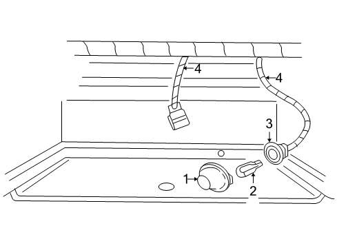 2009 Ford F-250 Super Duty License Lamps Diagram