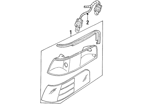 1997 Ford Crown Victoria Park Lamps Diagram