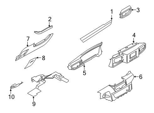 2022 Ford Police Interceptor Utility Instrument Panel Diagram