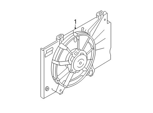 2019 Ford Fiesta Cooling System, Radiator, Water Pump, Cooling Fan Diagram