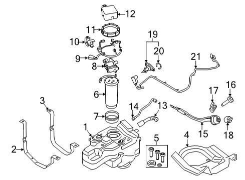 2017 Ford Transit-150 Diesel Aftertreatment System Diagram
