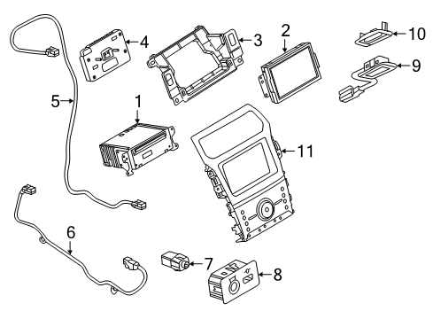 2018 Ford Police Interceptor Utility Sound System Diagram