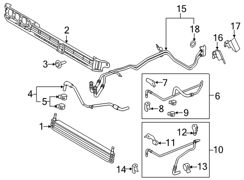 2015 Ford F-150 Trans Oil Cooler Diagram