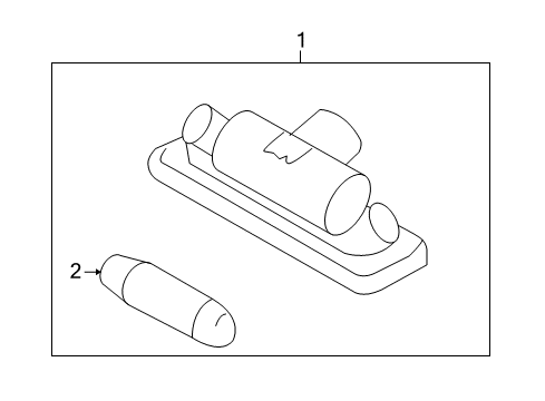 2012 Lincoln MKT License Lamps Diagram