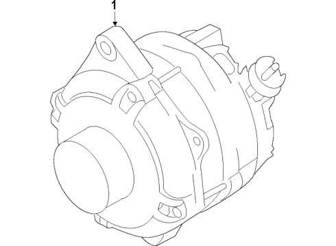 2018 Ford Police Interceptor Utility Alternator Diagram