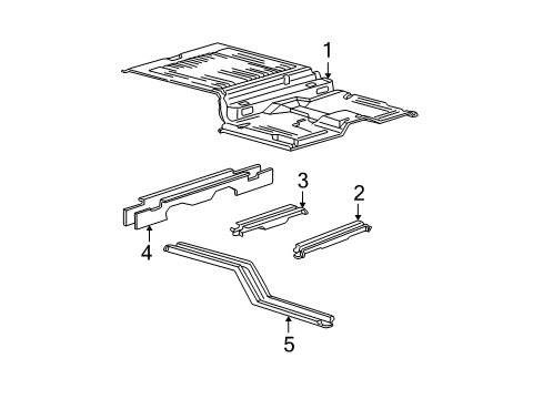 2000 Ford Expedition Rear Body Diagram