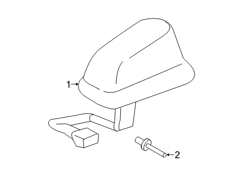 2019 Ford F-150 Roof Lamps Diagram