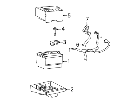2007 Mercury Mountaineer Battery Diagram
