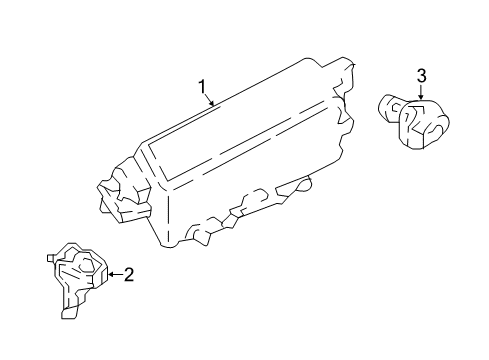 2020 Lincoln Navigator Parking Aid Diagram 3 - Thumbnail