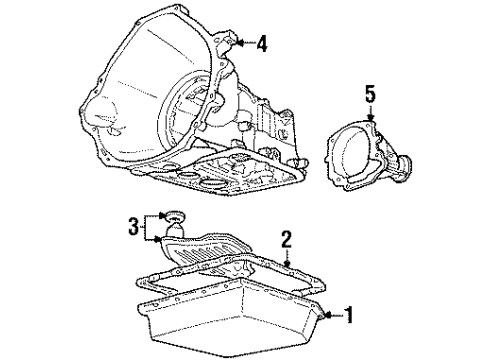 1997 Ford Crown Victoria Automatic Transmission Diagram