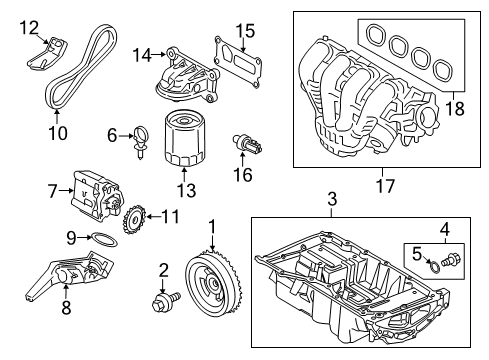2013 Ford Escape Senders Diagram 3 - Thumbnail