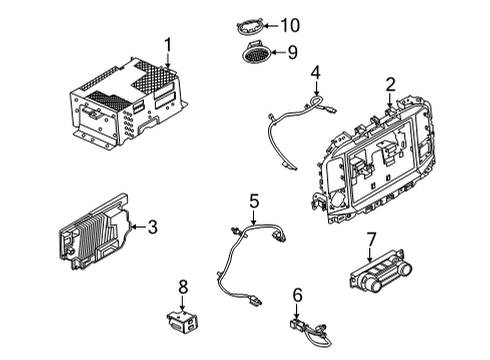 2022 Ford F-150 Navigation System Diagram