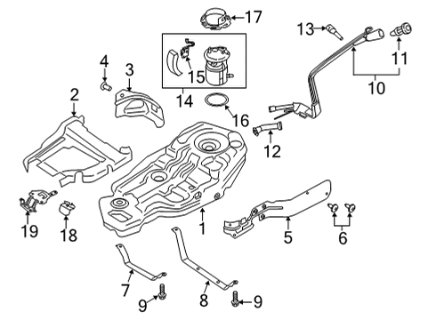 2022 Ford Police Interceptor Utility Fuel Supply Diagram